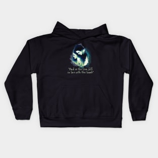 Twilight And So The Lion Fell In Love With The Lamb Kids Hoodie